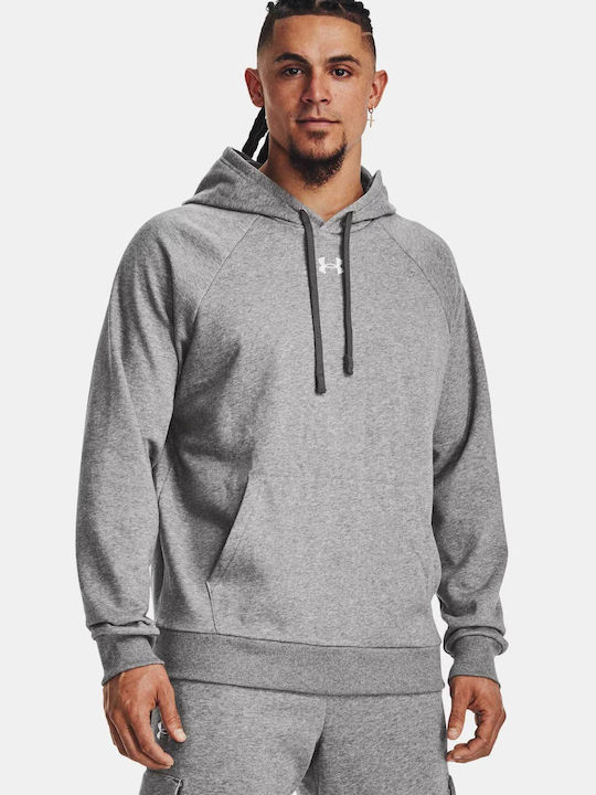 Under Armour Ανδρικό Φούτερ με Κουκούλα GREY
