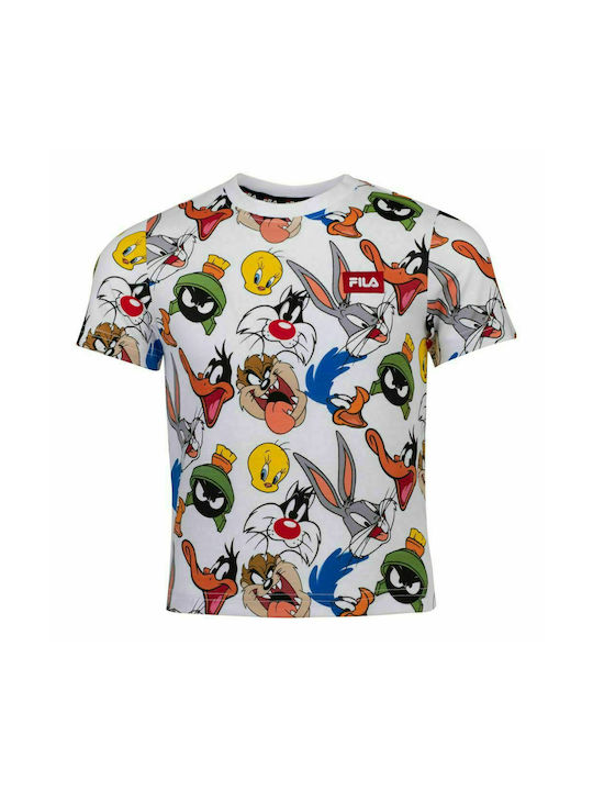 Fila Παιδικό T-shirt Λευκό FAK0040