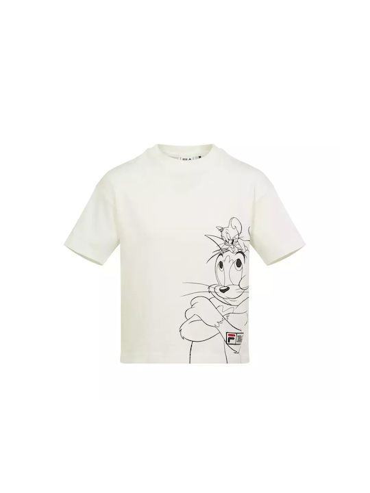 Fila Toyama Παιδικό T-shirt Λευκό