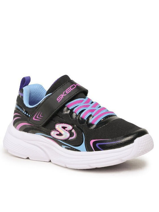 Skechers Παιδικά Sneakers Eureka Shine για Κορίτσι Μαύρα