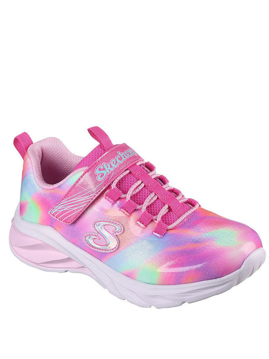 Skechers παιδικά αθλητικά παπούτσια για κορίτσια Ροζ 303590L-PKMT