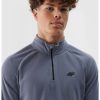 4F Underwear Ανδρική Ισοθερμική Μακρυμάνικη Μπλούζα Γκρι - Image 3