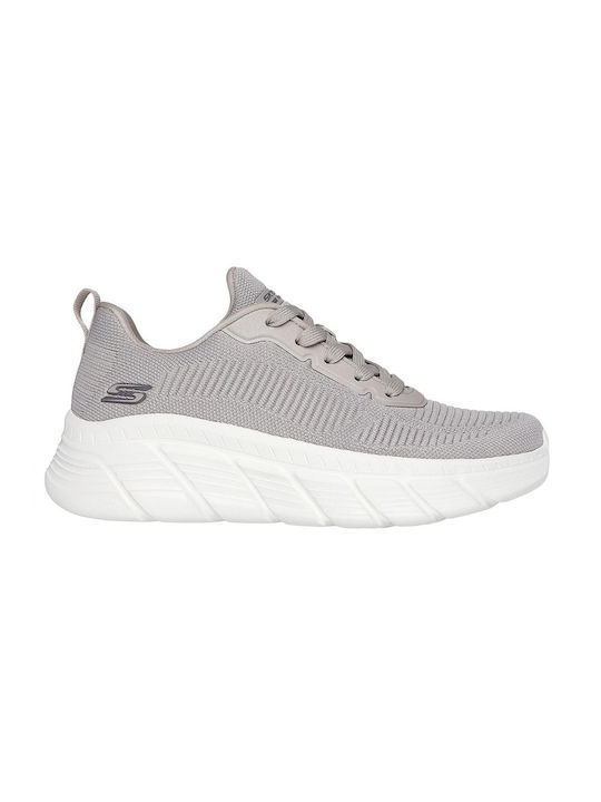 Skechers Engineered Γυναικεία Αθλητικά Παπούτσια Running Μπεζ