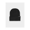 4F Beanie Γυναικείος Σκούφος Πλεκτός σε ΜΑΥΡΟ χρώμα