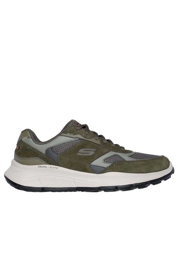 Skechers Relaxed Fit Equalizer Ανδρικά Sneakers Olive