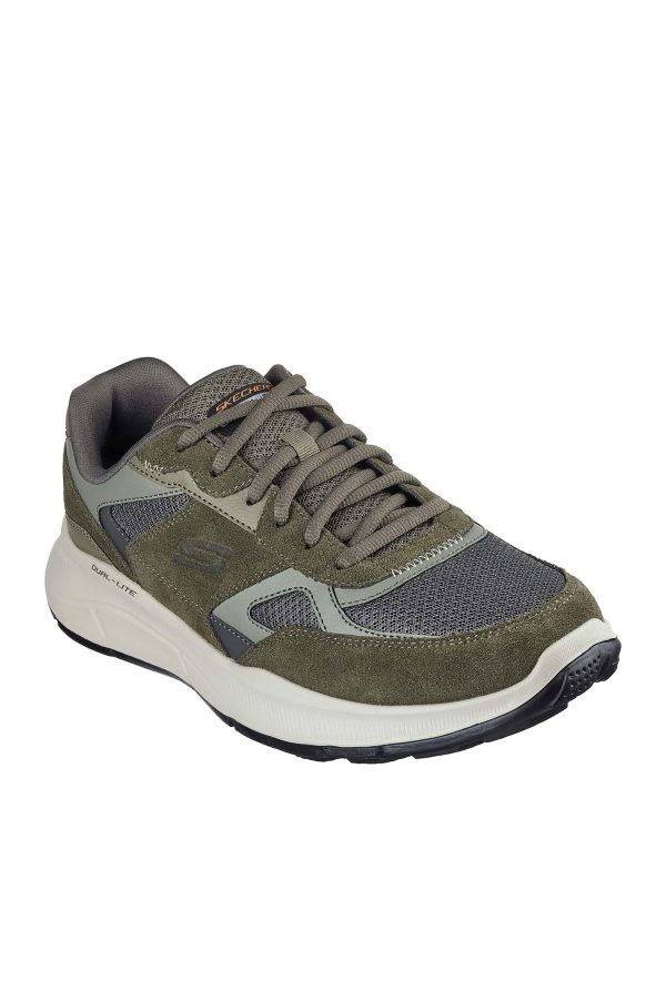 Skechers Relaxed Fit Equalizer Ανδρικά Sneakers Olive - Image 5