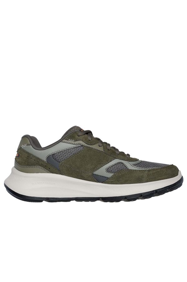 Skechers Relaxed Fit Equalizer Ανδρικά Sneakers Olive - Image 4