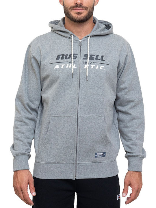 Russell Athletic Φούτερ με Κουκούλα Γκρι