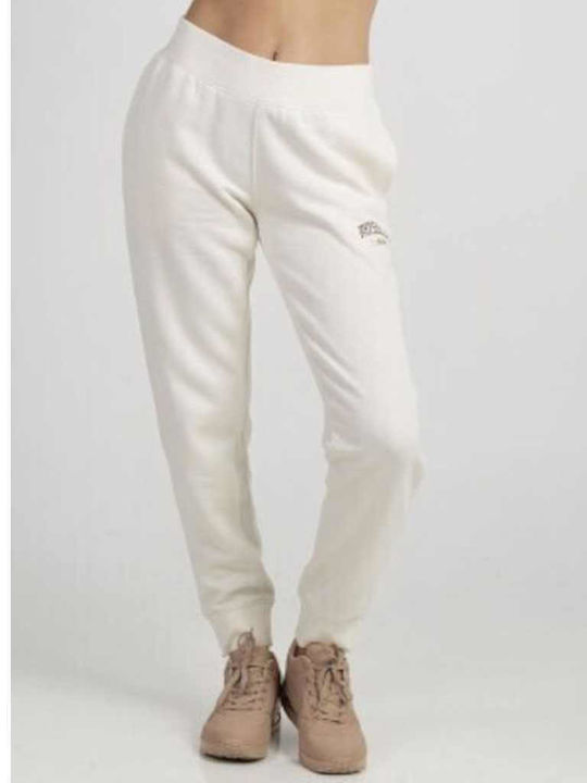 Russell Athletic Pant Παντελόνι Γυναικείας Φόρμας ΛΕΥΚΟ
