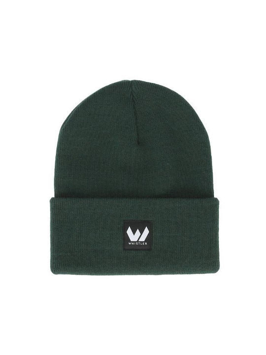 Whistler Beanie Unisex Σκούφος Πλεκτός σε Πράσινο χρώμα