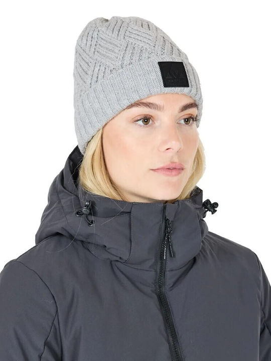 Whistler Beanie Unisex Σκούφος Πλεκτός σε Γκρι χρώμα