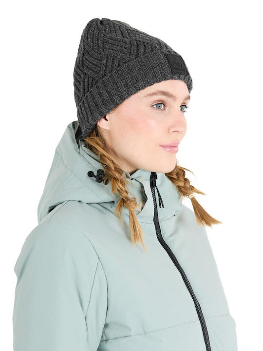 Whistler Beanie Unisex Σκούφος Πλεκτός σε Γκρι χρώμα