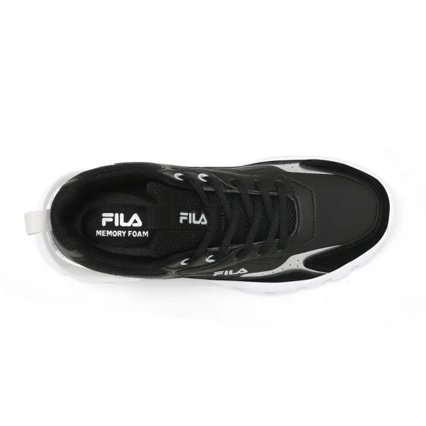 Fila Memory Sunstone 2 Γυναικεία Παπούτσια-ΜΑΥΡΟ ΑΣΗΜΙ - Image 4