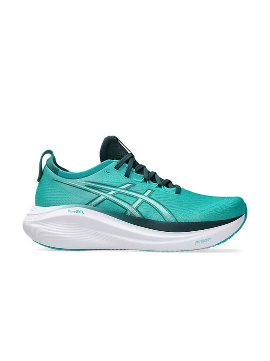 ASICS Gel-nimbus 27 Ανδρικά Αθλητικά Παπούτσια Running Τιρκουάζ