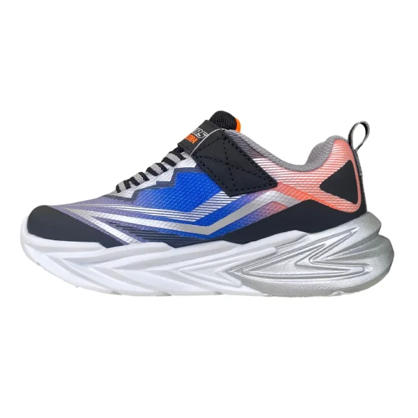 Skechers Παιδικά Sneakers με Φωτάκια Μαύρα-Ασημί - Image 4