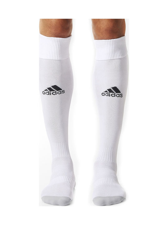 adidas Milano 16 Performance Ποδοσφαιρικές Κάλτσες Λευκές 1 Ζεύγος