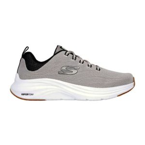 Skechers Engineered Mesh Ανδρικά Αθλητικά Παπούτσια Running Μπεζ Μαύρο