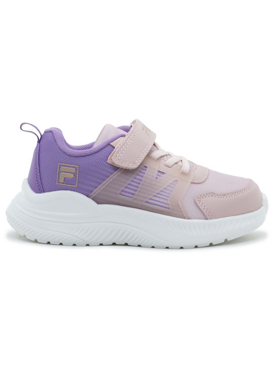 Fila Memory Fast 5 Παιδικά Παπούτσια-ΚΟΡΑΛΙ ΜΩΒ