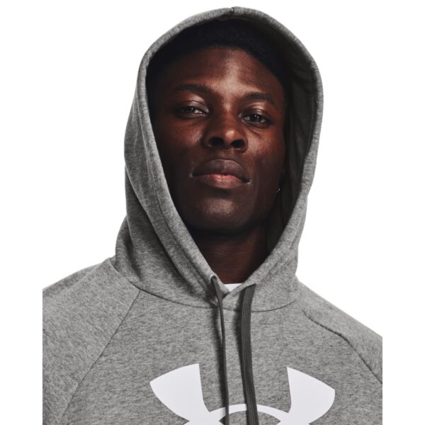 Under Armour UA Ανδρικό Φούτερ με Κουκούλα Γκρι - Image 2