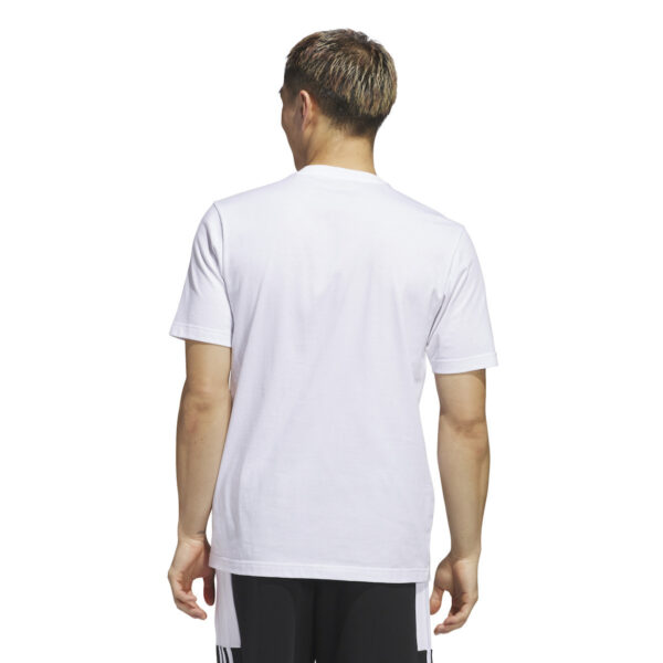 adidas Sportswear Camo Men's T-Shirt White JI6763 - Image 5
