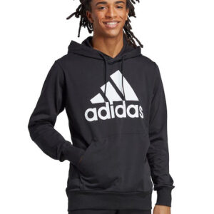 Μπλούζα Essentials Logo Hoodie IC0440 Μαύρο Regular Fit