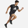 adidas Short 7 Αθλητική Ανδρική Βερμούδα Μαύρη - Image 2