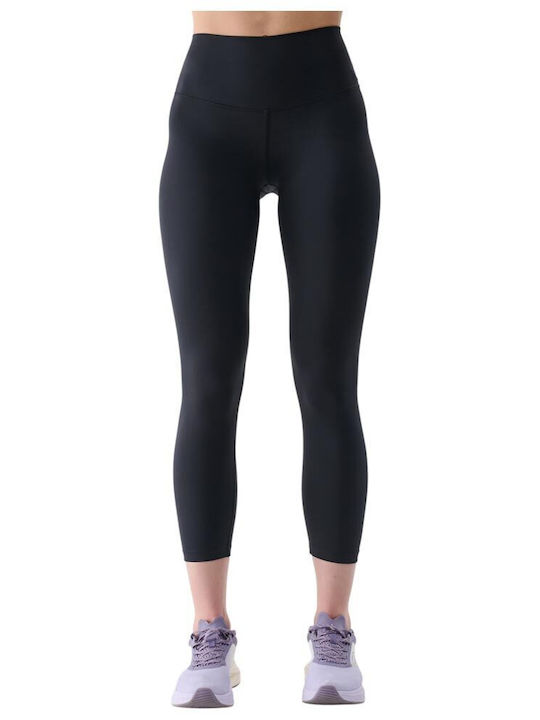 4F Functional Γυναικείο Cropped Κολάν Ψηλόμεσο Μαύρο