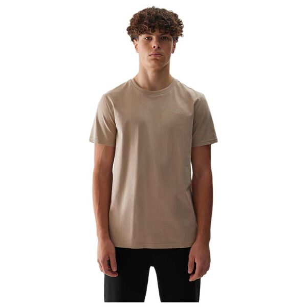 4F Ανδρικό T-shirt Κοντομάνικο Μπεζ - Image 2
