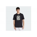 adidas T-shirt ΜΑΥΡΟ