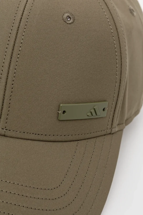 Καπέλο adidas BB CAP LT MET χρώμα: πράσινο, JF8485 - Image 4