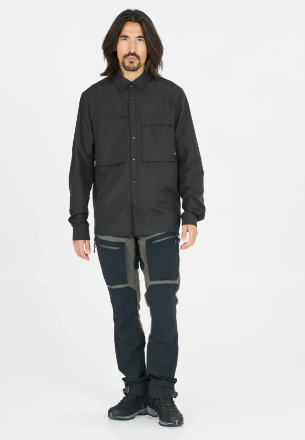 Πουκάμισο Elm M LS Whistler-ΜΑΥΡΟ - Image 11