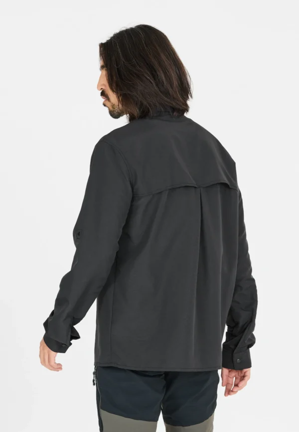 Πουκάμισο Elm M LS Whistler-ΜΑΥΡΟ - Image 3
