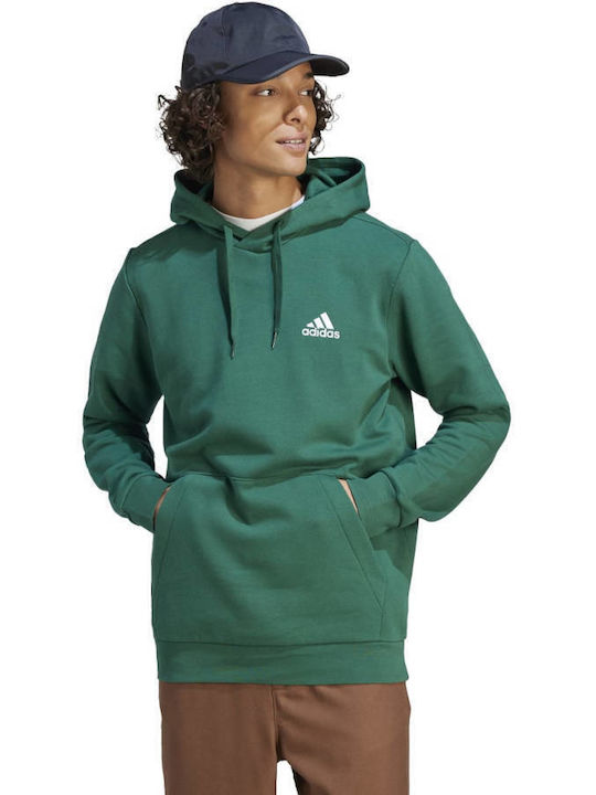 Ανδρική Φούτερ Adidas Essentials Fleece Hoodie Πράσινο