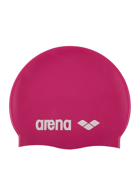 Arena Classic Σκουφάκι Κολύμβησης Ενηλίκων από Σιλικόνη Ροζ