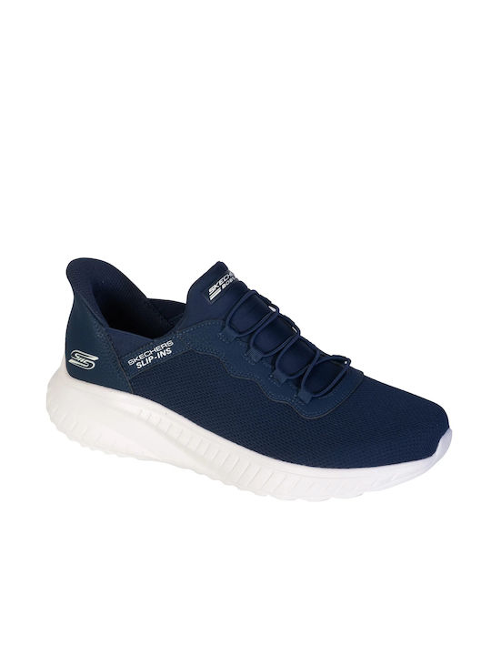 Skechers Bobs Sport Squad Chaos Ανδρικά Sneakers Μπλε