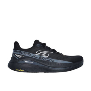 Skechers Max Cushioning Propulsion Ανδρικά Αθλητικά Παπούτσια Running Blk