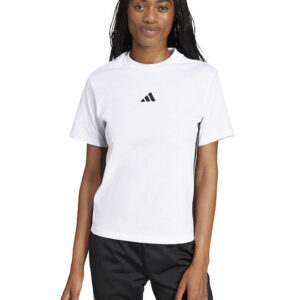 adidas W 3s Γυναικεία Αθλητική Μπλούζα Κοντομάνικη Λευκό