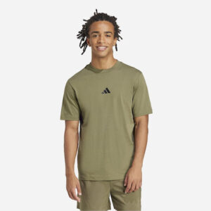 adidas Sportswear Small Logo Ανδρικό T-Shirt Χακί