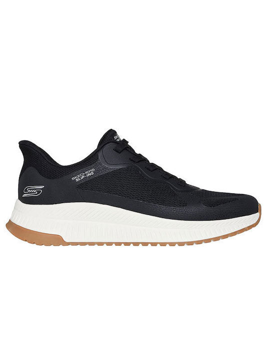 Skechers Bobs Squad 4 Ανδρικά Sneakers Μαύρα