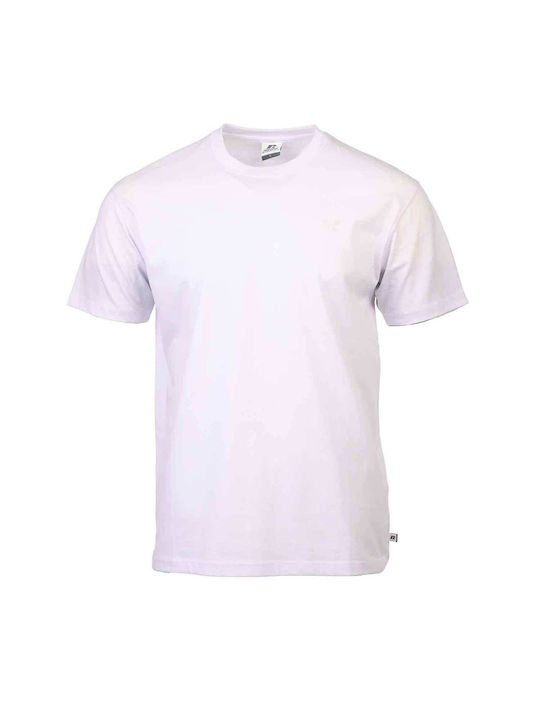 Aνδρικό t-shirt Russel small logo ΛΕΥΚΟ