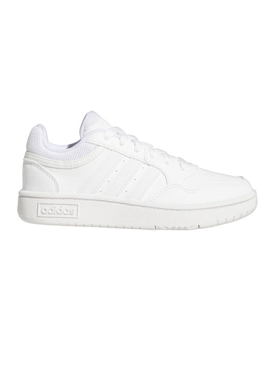 Adidas Αθλητικά Παιδικά Παπούτσια Μπάσκετ Hoops 3.0 K Cloud White