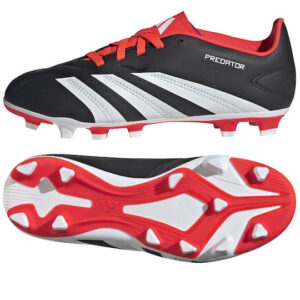 Adidas Παιδικά Ποδοσφαιρικά Παπούτσια με Τάπες Μαύρα