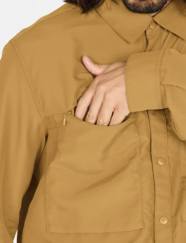 Πουκάμισο Elm M LS Whistler-Dull Gold - Image 4
