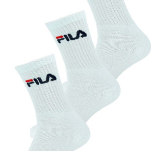 Fila Αθλητικές Κάλτσες Λευκές 3 Ζεύγη