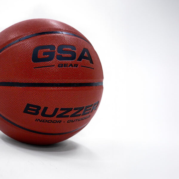 GSA Buzzer Basketball (Size 7)-orange-black - Image 2