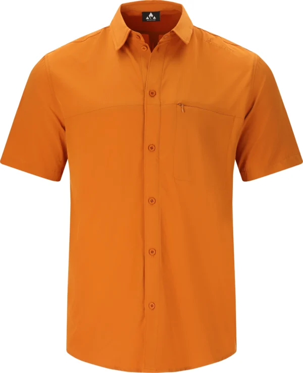 Whistler Jeromy Men's Short Sleeve Shirt Regular Fit Pumpkin Spice