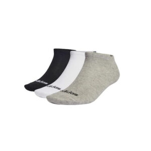 Adidas Thin Linear Αθλητικές Κάλτσες Πολύχρωμες 3 Ζεύγη