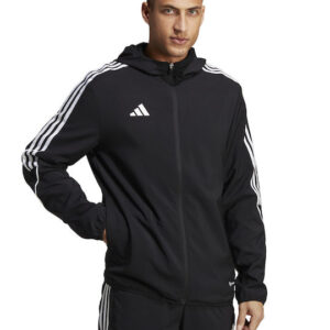 Adidas Tiro 23 League Windbreaker Αθλητικό Ανδρικό Μπουφάν Αντιανεμικό Μαύρο