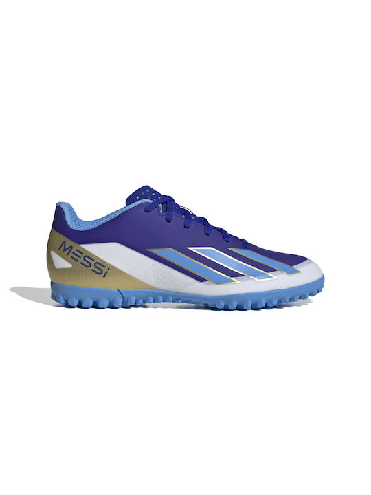 Adidas X Crazyfast Club Messi TF Χαμηλά Ποδοσφαιρικά Παπούτσια με Σχάρα Lucid Blue / Blue
