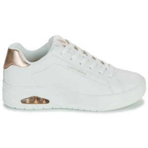 Skechers Uno Court - Courted Air Λευκο Γυναικεία Παπούτσια - 177700-WHT